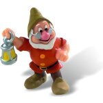 Figurine - bullyland - blanche neige et les 7 nains - hauteur 5. 8 cm - disney princesses - rouge