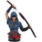 Figurine buste - nemesis now - naoe - r�sine multicolore - 30 cm - assassins creed shadows