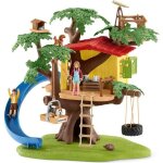 Figurine cabane aventure dans les arbres - schleich - mixte - extrieur - a partir de 3 ans