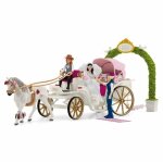 Figurine la calche des maris ds 5 ans schleich 42641 horse club coffret 106 pices