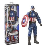 Figurine captain america titan hero series avengers 30 cm pour enfants � partir de 4 ans