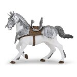 Papo - figurine cheval en armure
