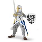 Figurine chevalier blanc � l�p�e papo - le monde m�di�val - pour enfant d�s 3 ans