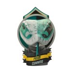 Figurine de collection - collectoys - blason serpentard (harry potter)