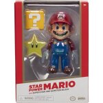 Figurine de collection - nintendo - super mario star power - mobile - accessoires assortis - jaune