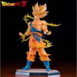 Figurine dragon ball z - sebthom - sangoku super sayan - orange - 18 cm - intérieur Figurine dragon ball z - sebthom - sangoku super sayan - orange - 18 cm - intérieur