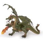 Papo - figurine dragon deux t�tes