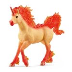 Figurine �talon licorne de feu �lementa crini�re et queue transparentes pour enfants d�s 4 ans schleich ...