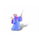 Figurine f�e marraine - bully - cendrillon disney - 11 cm - violet et multicolore