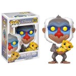 Figurine funko pop! disney - le roi lion: rafiki et simba - 10cm - sous licence officielle
