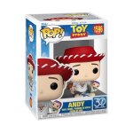 Figurine funko pop! - disney - toy story 30th - andy davis - 95 cm - vinyle de qualit� - cadeau id�al ...