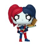 Figurine funko pop! heroes dc harley w / pizza