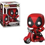 Figurine funko pop! marvel - deadpool: deadpool & scooter