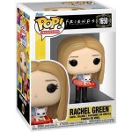 Figurine - funko - rachel green - 9 cm - inclus chat - licence friends