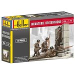 Figurine - heller - infanterie britannique - 50 figurines au 1 / 72�me