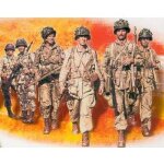 Figurine - heller - parachutistes am�ricains - lot de 48 - enfant - mixte