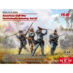 Figurine - icm - american civil war confederate infantry set 2