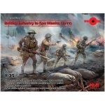 Figurine - icm - british infantry in gas masks 1917 - �chelle 1:35 - reproduction pr�cise - collection ...
