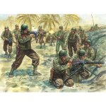Figurines infanterie us 2�me guerre mondiale - italeri - 48 soldats