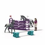 Figurine lentrainement au tournoi de lisa schleich 42776 gamme horse club Figurine lentrainement au tournoi de lisa schleich 42776 gamme horse club