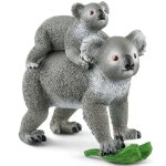 Figurine maman et bb koala pour enfants ds 3 ans 136 x 58 x 192 cm - schleich 42566 wild life
