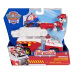 Figurine marcus - véhicules + 2 projectiles - dès 3 ans - fire rescue - la patpatrouille Figurine marcus - véhicules + 2 projectiles - dès 3 ans - fire rescue - la patpatrouille