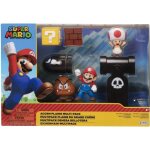 Figurines mario - coffret diorama classique - jakks pacific - 5 personnages inclus - gar�on � partir ...