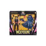 Figurines de collection - marvel - wolverine et psylocke - pack de 2 - haute qualit� - mixte