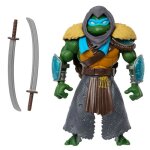 Figurine - motu x tmnt - stealth armor leonardo - 14 cm - articule - accessoires inclus