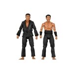 Figurine - neca - les tortues ninja (1990) - pack 2 figurines shadow warriors - blanc