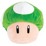 Figurine en peluche - supermario - mario kart - 1 up pilz - vert / blanc - 100% polyester Figurine en peluche - supermario - mario kart - 1 up pilz - vert / blanc - 100% polyester