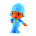 Figurine pvc - topping ice - pocoyo - bleu - 1 pi�ce - pour enfants � partir de 3 ans