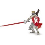 Figurine roi au dragon rouge - papo - le monde medieval - pour enfant -  partir de 3 ans