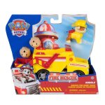 Figurine rubben - véhicules + 2 projectiles - dès 3 ans - fire rescue - la patpatrouille Figurine rubben - véhicules + 2 projectiles - dès 3 ans - fire rescue - la patpatrouille