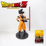 Figurine sangoku baton rouge dragon ball z + sac collector