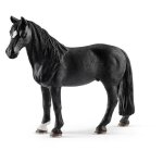 Figurine cheval - schleich - tennessee walker - peinte  la main - robe noire