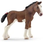 Figurine - schleich - poulain clydesdale - multicolore - 3 ans - 3 x 9 x 8 cm