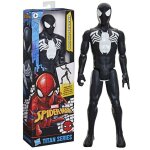 Figurine spider - man en costume noir 30�cm deluxe titan series jouets de super - h�ros pour enfants ...