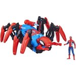 Figurine spider - man v�hicule araign�e de combat - lance de leau et des projectiles - d�s 4 ans - hasbro ...