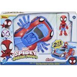 Figurine spidey de 10 cm avec v�hicule arachno - bolide convertible 2 en 2 - hasbro - spiderman - jouet ...