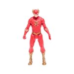 Mcfarlane toys - dc direct - figurine et comic book page punchers the flash (flashpoint) metallic cover ...