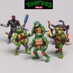 Figurine - sebthom - tortues ninja - lot de 6 - 13 cm - envoi rapide avec suivi