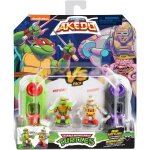Figurines tortues ninja - akedo - raphael vs rocksteady - extrieur - 6 ans - multicolore