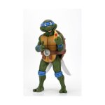 Figurine les tortues ninja - neca - leonardo - 1 / 4 giant - size - blanc et vert Figurine les tortues ninja - neca - leonardo - 1 / 4 giant - size - blanc et vert