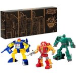 Figurines - transformers - gardiens go - bots - pack de 3 - 14 cm - accessoires inclus