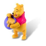 Figurine winnie lourson - bullyland - winnie et son pot de miel - jaune - 3 ans - multicolore - enfant ...