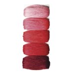 Fil bracelet brésilien 5 coul. tons rouges Fil bracelet brésilien 5 coul. tons rouges