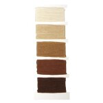 Fil bracelet brsilien 5 coul. tons bruns