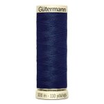 Fil � coudre - g�termann - 100m - polyester - bleu marine - 1 bobine