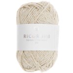 Fil  crocheter - rico design - ricorumi - 25 g - 100% coton - beige brillant
